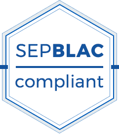 SEPBLAC Compliant Badge