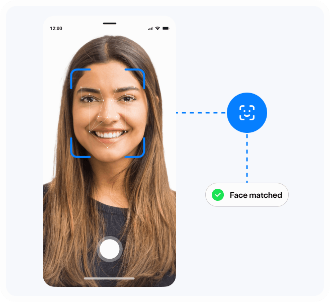 Liveness detection and biometric matching